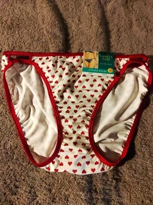 -Vanity Fair Illumination String Bikini Panties 18108  Sz  7 - Image 1 of 3