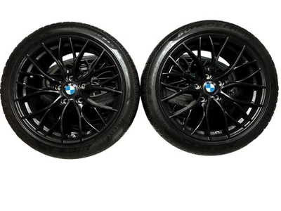 Original BMW 3er 4er F30 F31 F32 F33 F36 18 Zoll Felgen Winterräder Styling 405 - Bild 1 von 4