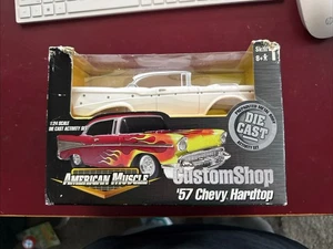 Ertl American Muscle Custom Shop '57 Chevy Hardtop Skill 1 Set 1:24 - Bild 1 von 5