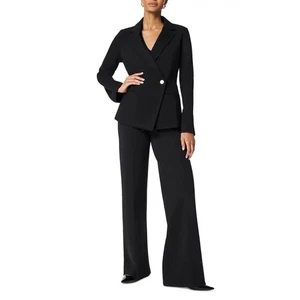 Neu mit Etikett Spanx perfekter asymmetrischer maßgeschneiderter klassischer schwarzer Blazer Damengröße Medium " - Bild 1 von 8