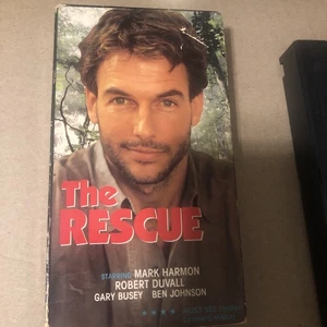 The Rescue VHS 1991 Mark Harmon Robert Duvall Gary Busey action thriller video - Bild 1 von 3