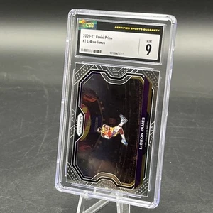 LeBron James Kobe Tribute CSG 9 (2020-21 Panini Prizm, #1) - Bild 1 von 3