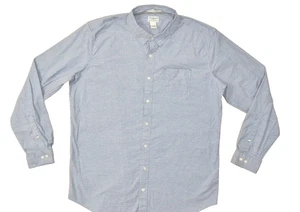 L.L.Bean Men's Blue Slightly Fitted Button Down Shirt Regular Size XLT Cotton - Picture 1 of 8
