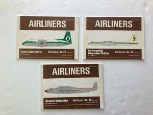 Lot of 3- Vintage Airliners Books- No. 18, No. 19, No. 21 - Picture 1 of 19