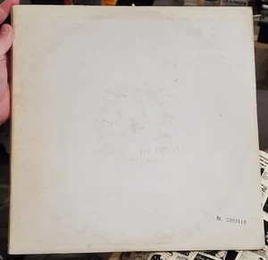 Beatles White Album 1968 UK Press 2LP Apple OG Serial No. 2383119 with Poster - Picture 1 of 11