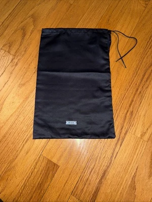 NUEVAS bolsas antipolvo Prada Satin Feel azul marino 14 pulgadas x 8,5 pulgadas para zapatos - (una bolsa) Foto 1 de 4