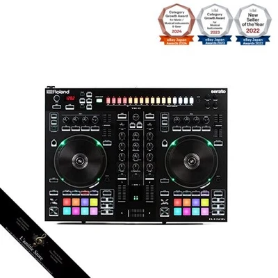 Roland DJ-505 2-Channel/4-Deck DJ Controller Serato DJ Compatible - Image 1 of 3