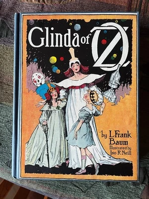 GLINDA OF OZ by L. Frank Baum, Vintage Wizard of Oz Series Book with DUST COVER! Foto 1 de 4
