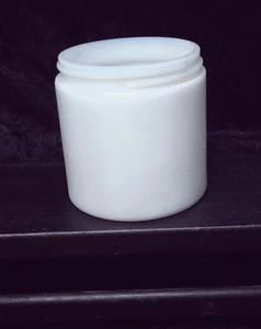 Vintage Milk Glass Cold Cream Jar, #18 3.5" , Twist Lid - Picture 1 of 5