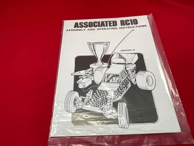 TEAM ASSOCIATED RC10CC CLASSIC CLEAR  OWNERS MANUAL INSTRUCTIONS RC10 40TH - Image 1 of 2