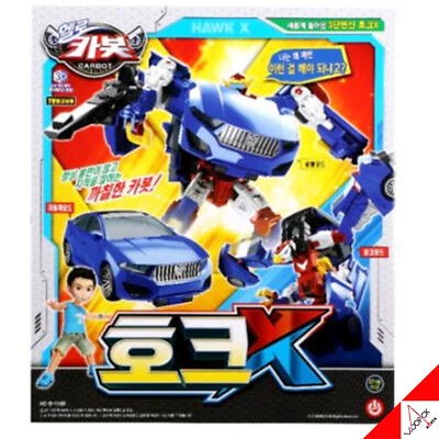 Hello Carbot HAWK X 3-Step Transformer Transforming Car Robot Figure Toy 2022 - Image 1 of 4