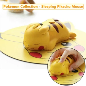 Authentic Pokemon Limited Edition-Pikachu Wireless Mouse 1200dpi with Pad - Picture 1 of 6