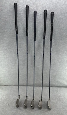 CALLAWAY SET OF 5  Tungsten Injected Titanium 5,6,7,8,9, Irons RH Graphite Shaft - Image 1 of 4