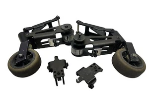 Quickie S-646 SE REAR Caster Wheels Forks Power Wheelchair AS IS PARTS - Picture 1 of 9