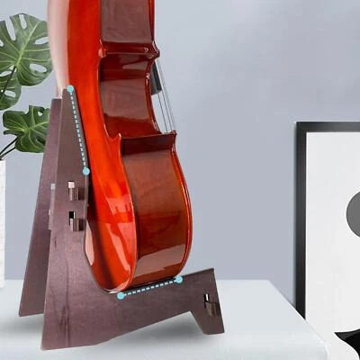 Portable Stand for Violins Duable Violin Support Holder Wooden Violin Stand for - Image 1 of 4