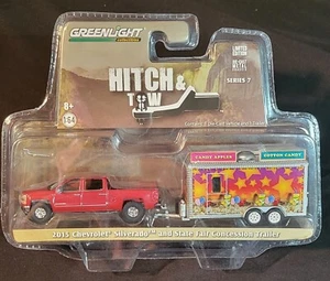 CHASE GREENLIGHT Hitch Tow 2015 Chevy Silverado & State Fair Concession Trailer - Picture 1 of 2