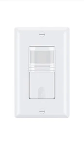 3 Way Motion Sensor Light Switch Neutral Wire Required Sensor Switch for Indoor - Picture 1 of 7