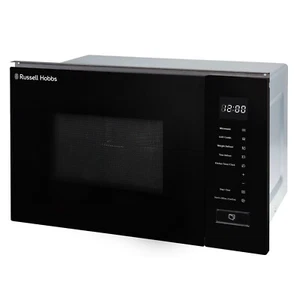 Russell Hobbs Integrated Microwave 20L 800W Black Defrost Function RHBM2002B - Picture 1 of 10