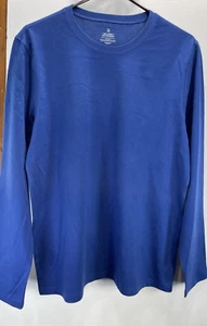 Kohl's Long Sleeve Baseball Under T-Shirt Royal Blue Size M - Picture 1 of 4