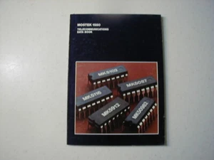 "Libro de datos ""Libro de datos de telecomunicaciones MOSTEK 1980" - Imagen 1 de 1