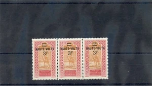 VOLTA SUPERIOR Sc 40 (YT 38)**VF NH 1924 3F/5F ROSA Y AMARILLO MARRÓN, TIRA DE 3, $75 - Imagen 1 de 1