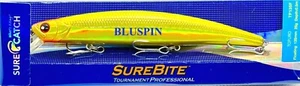 NEW SURE CATCH SUREBITE TOPURO 135mm - 25gr FLOATING COLORE: L158 GOLD - Photo 1/1