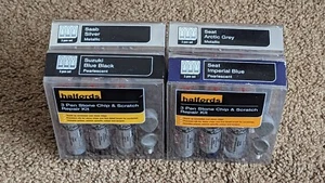 HALFORDS 3 Pen Stone Chip Scratch Repair Touch Up Paint Kits- Saab, Seat, Suzuki - Picture 1 of 6