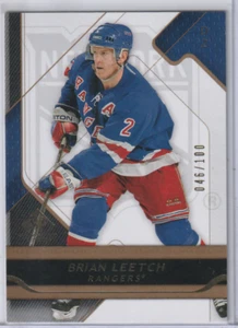 Brian Leetch 2008-09 SP Game Used Gold #/100 - Picture 1 of 2