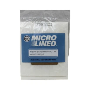 DVC Sanyo Style PU-1 571245 Micro Allergen Vacuum Cleaner Bags [ 75 - Picture 1 of 1