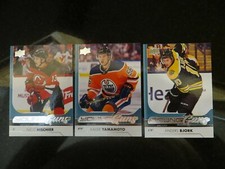 2017-18 UPPER DECK SERIES 1 HOCKEY - COMPLETE 250 CARD SET + 2 INSERT SETS