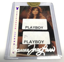 2000 PLAYBOY CENTERFOLDS OF THE CENTURY L.E AUTOGRAPHED CARD FAWNA MACLAREN #12