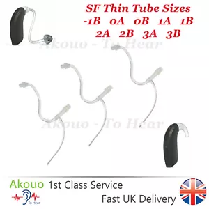GENUINE GN Resound Surefit (SF) Danalogic Hearing Aid Slim Thin Tubes - Picture 1 of 2