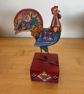 Jim Shore Heartwood Creek Figur The Spirit of Country #117144 Hahn - Bild 1 von 12