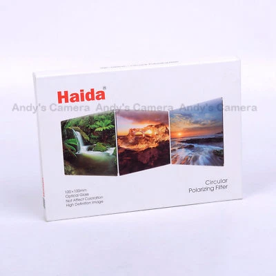 Haida 100x100mm CPL Optical Glass Circular Polarizer C-POL Filter Lee Compatible - Image 1 of 4