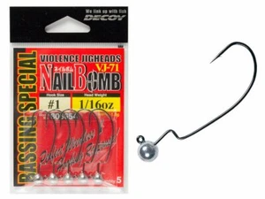 Decoy VJ-71 Nail Bomb 5 pièces Têtes plombées  - Zdjęcie 1 z 2