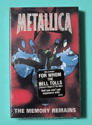 NEW ~ METALLICA - THE MEMORY REMAINS / FOR WHOM - CASSETTE / TAPE SINGLE - 1997 - Image 1 of 4
