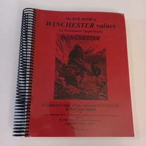 Red Book of Winchester Values 2ND Ed NUMBERED Signed By the author Larry Shennum - Imagen 1 de 7