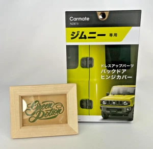 JDM Dress-Up Back Rear Door Hinge Cover Custom for Suzuki Jimny JB64 JB74 Sierra - Picture 1 of 16