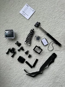 Explore One HD Wi-Fi Action Camera 88-83007 w/ 8G Flash Card Selfie Stick Tripod - Picture 1 of 8