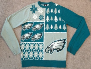 NFL Philadelphia Eagles Acrylic Christmas Sweater Men's Medium - Picture 1 of 7