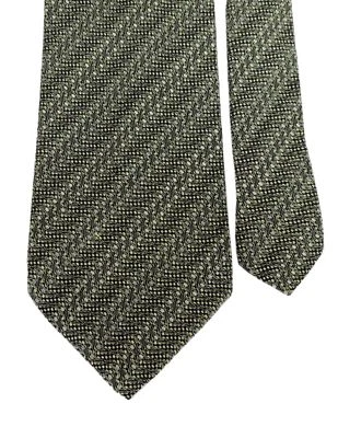 Corbata de cuello geométrica tejida 100 % seda dorada multi 4" x 58" Enrico Venturi para hombre Foto 1 de 2