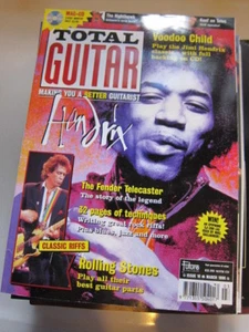 Total Guitar 3/96 Jimi Hendrix Keith Richards - Imagen 1 de 1