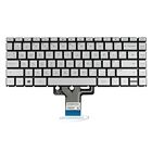 Replace For Hp Pavilion 14-Ce0002ne Silver Uk Layout Laptop Notebook Keyboard