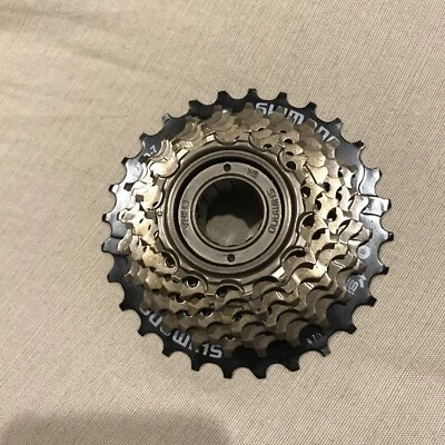 Shimano TY MF-TZ500 7 velocidades rueda libre múltiple, 14-28 dientes WB nuevo Foto 1 de 4