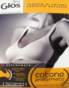 REGGISENO GIOS AROMA BIANCO NERO PELLE TG DA 2 A 6 COPPA B - Bild 1 von 1