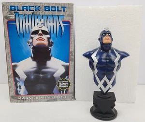 Black Bolt Inhumans Mini Bust Statue Bowen Designs #1593/3000 Marvel 1999 - Picture 1 of 7