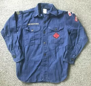 Camisa de los Boy Scouts de los Cub Scouts de los Años 70 con parches Massillon Ohio paquete de 5 BSA - Imagen 1 de 10