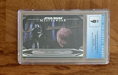 2021 Star Wars Masterwork #WDS-1 CGC 9 Mint Rainbow Foil 51/99 Parallel  - Image 1 of 2