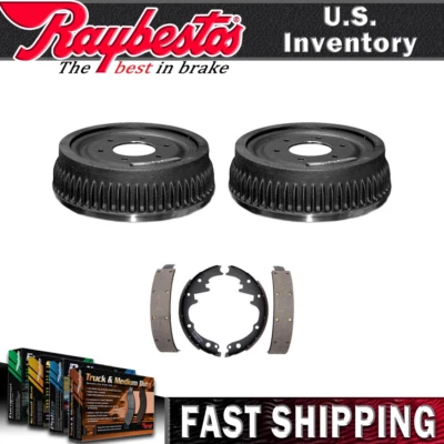 Kit trasero tambores de freno y zapatas de freno para camioneta GMC K15/K1500 1971-1973 Foto 1 de 4