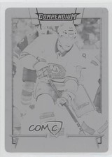2017-18 Upper Deck Compendium Printing Plate Black 1/1 Ross Johnston #735 s9z